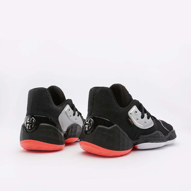 мужские черные баскетбольные кроссовки adidas Harden Vol. 4 F97187 - цена, описание, фото 5